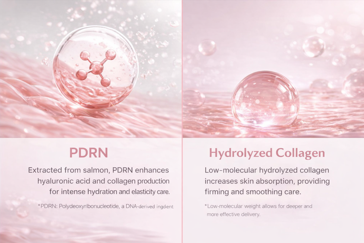 Wake Up to Skin That Looks Like You Slept at a Spa Powered by Salmon DNA PDRN — the same regenerative technology used in professional skin clinics. Zero appointments. Zero downtime.