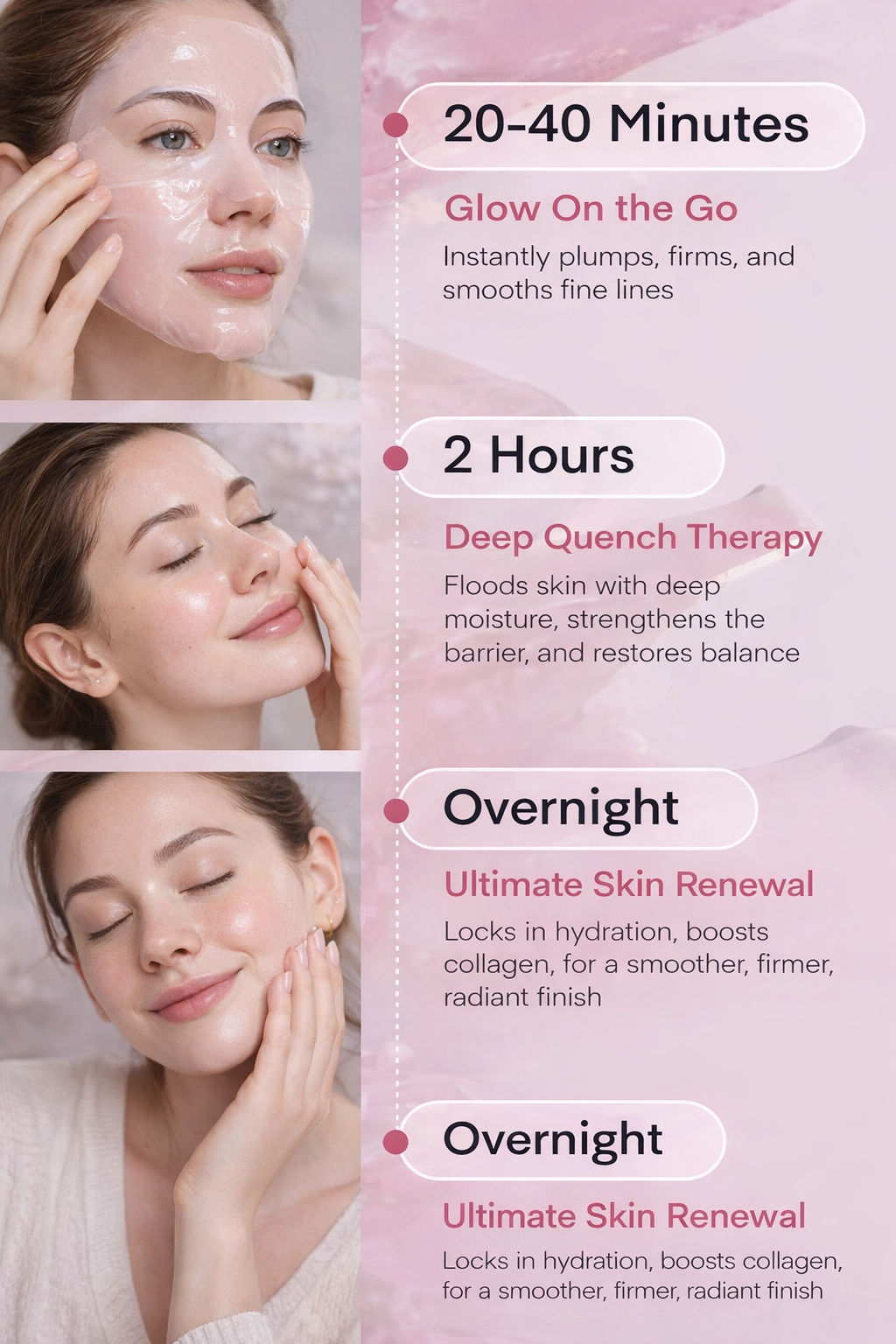 Wake Up to Skin That Looks Like You Slept at a Spa Powered by Salmon DNA PDRN — the same regenerative technology used in professional skin clinics. Zero appointments. Zero downtime.