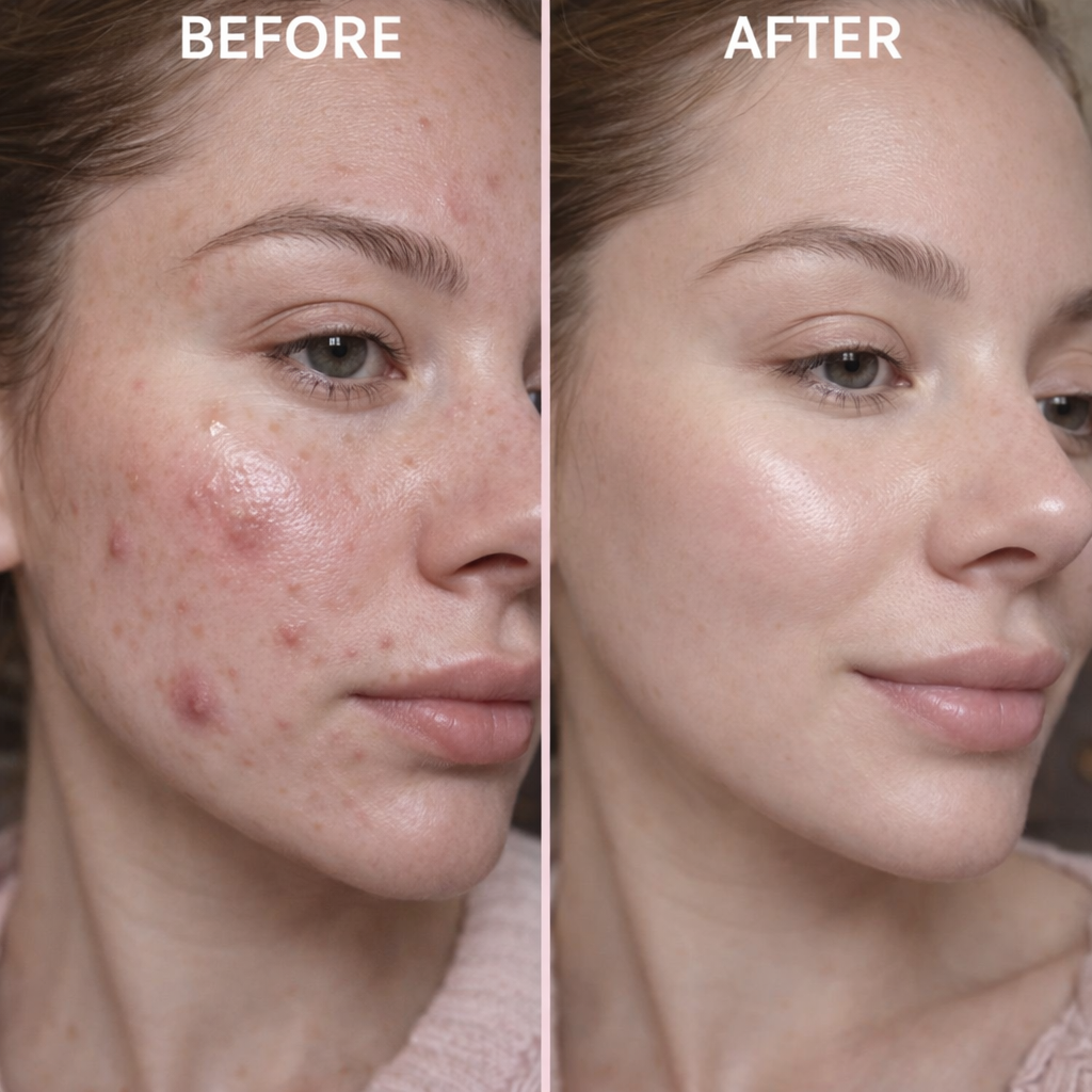 Wake Up to Skin That Looks Like You Slept at a Spa Powered by Salmon DNA PDRN — the same regenerative technology used in professional skin clinics. Zero appointments. Zero downtime.